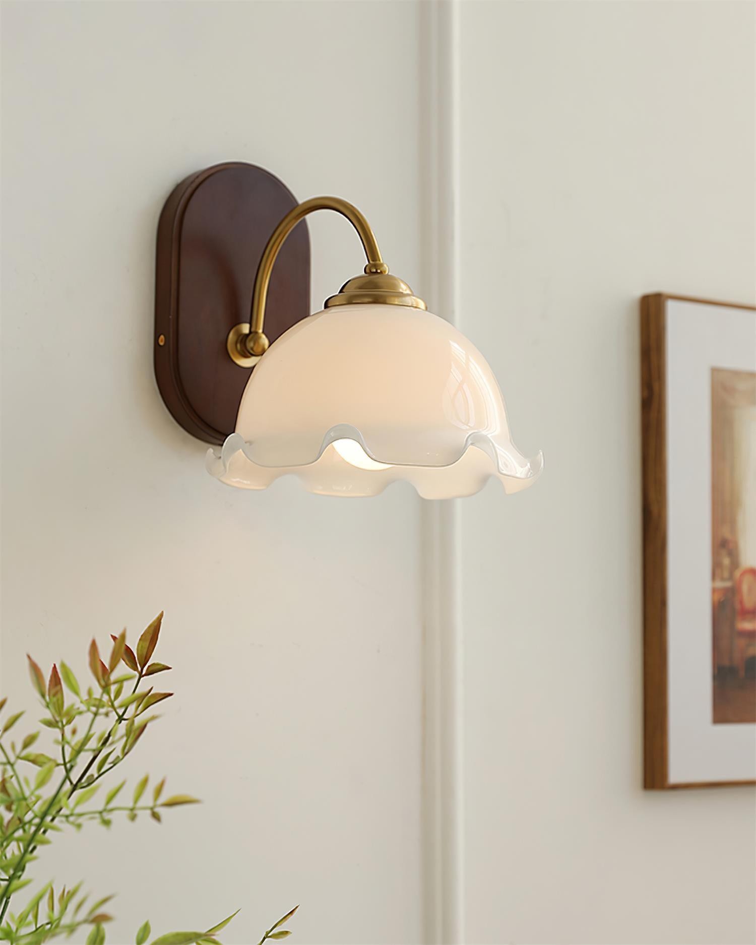 Vintage Flower Wall Lamp M208