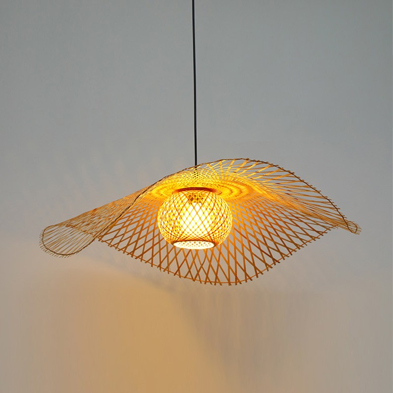 Tea Room Zen Woven Lampshade Pendant Light