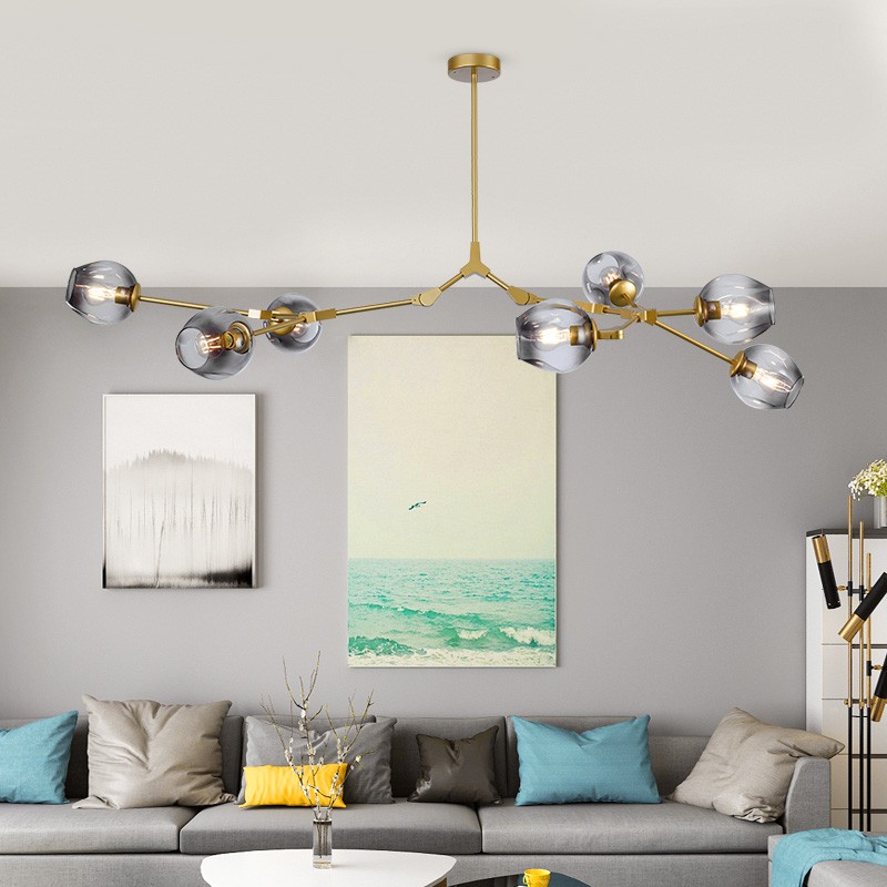 Branching Bubble Chandelier