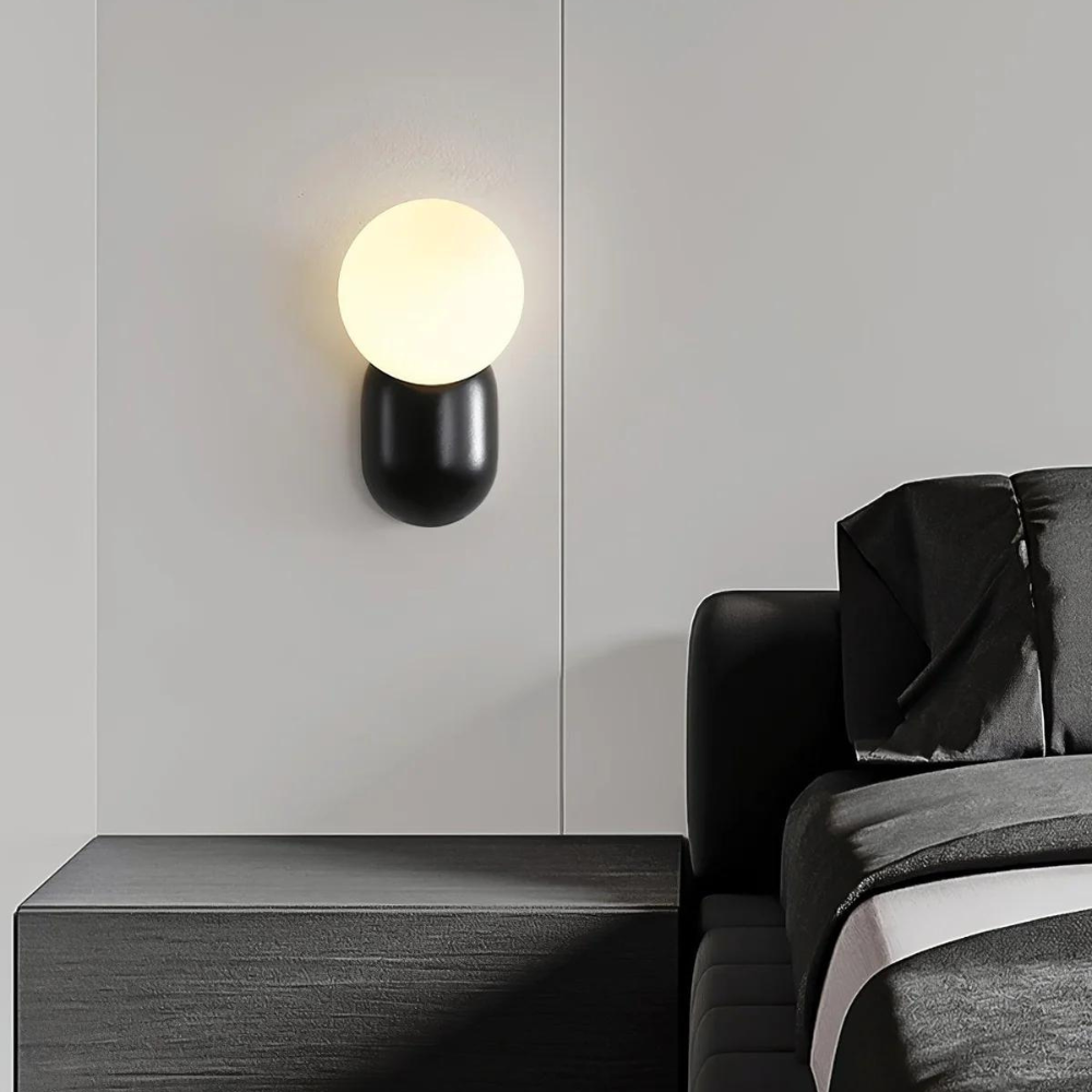 Luma Nordic Glass Orb Wall Light T2008