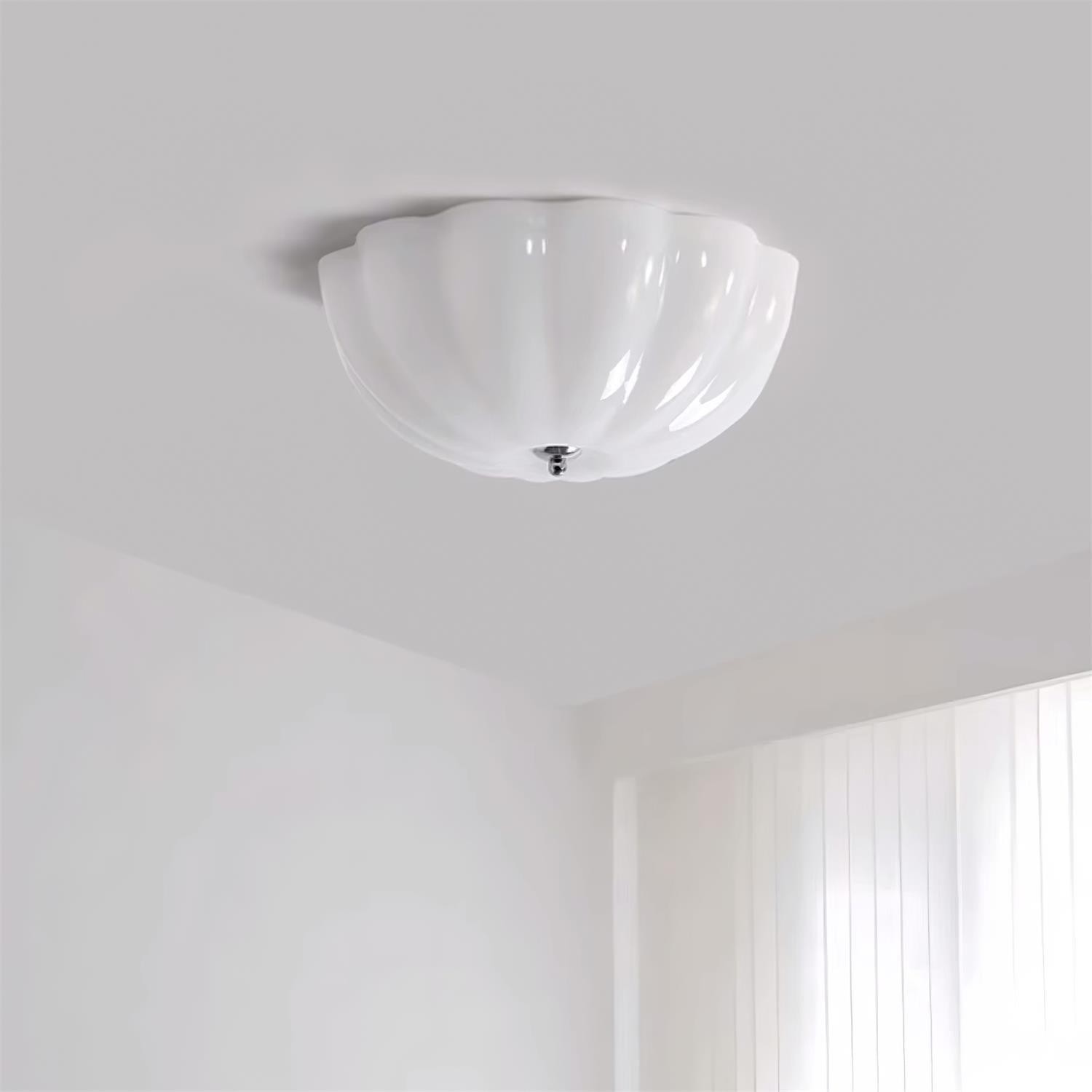 Jelly Shaped Glass Ceiling Lamp M358