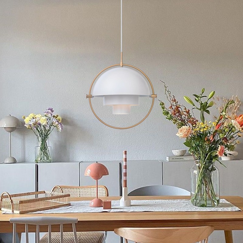 Multiva Pendant Light - Modern Metal Design for Living Room