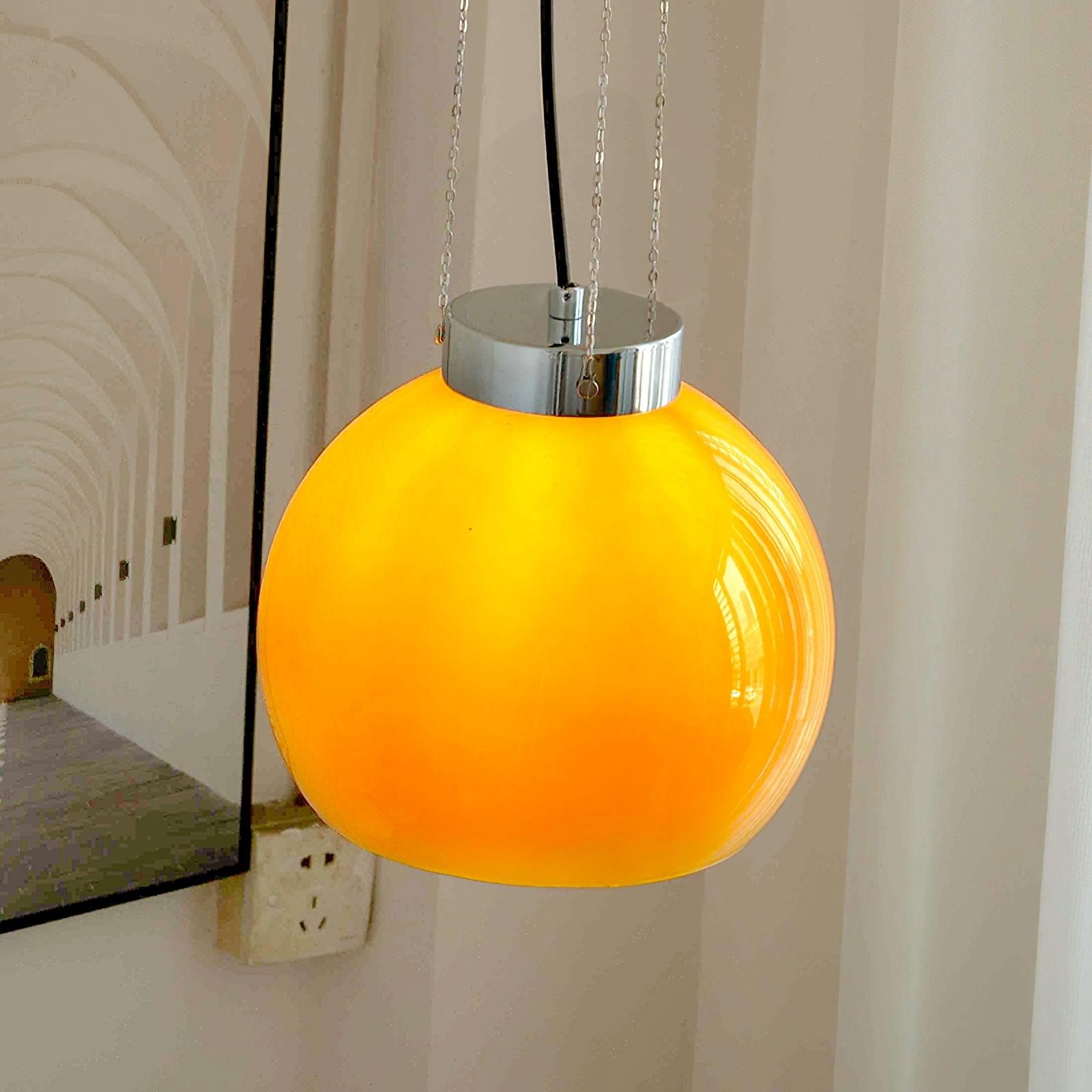 Vintage Bauhaus Creative Hemispherical Pendant Light M540
