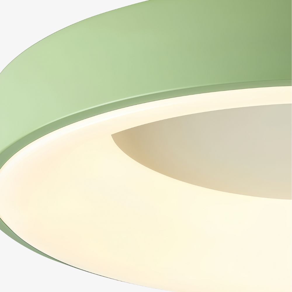 Lumiflexa Ultra Thin Round LED Ceiling Light – Minimal Hallway Design T523