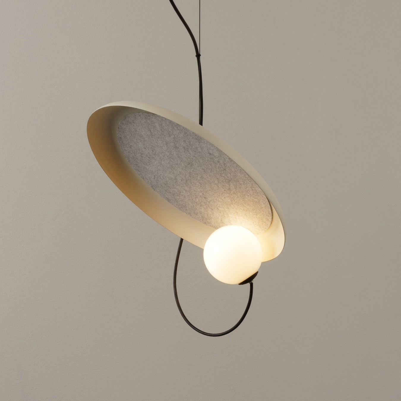 Acoustic Disc Pendant Lamp T1672
