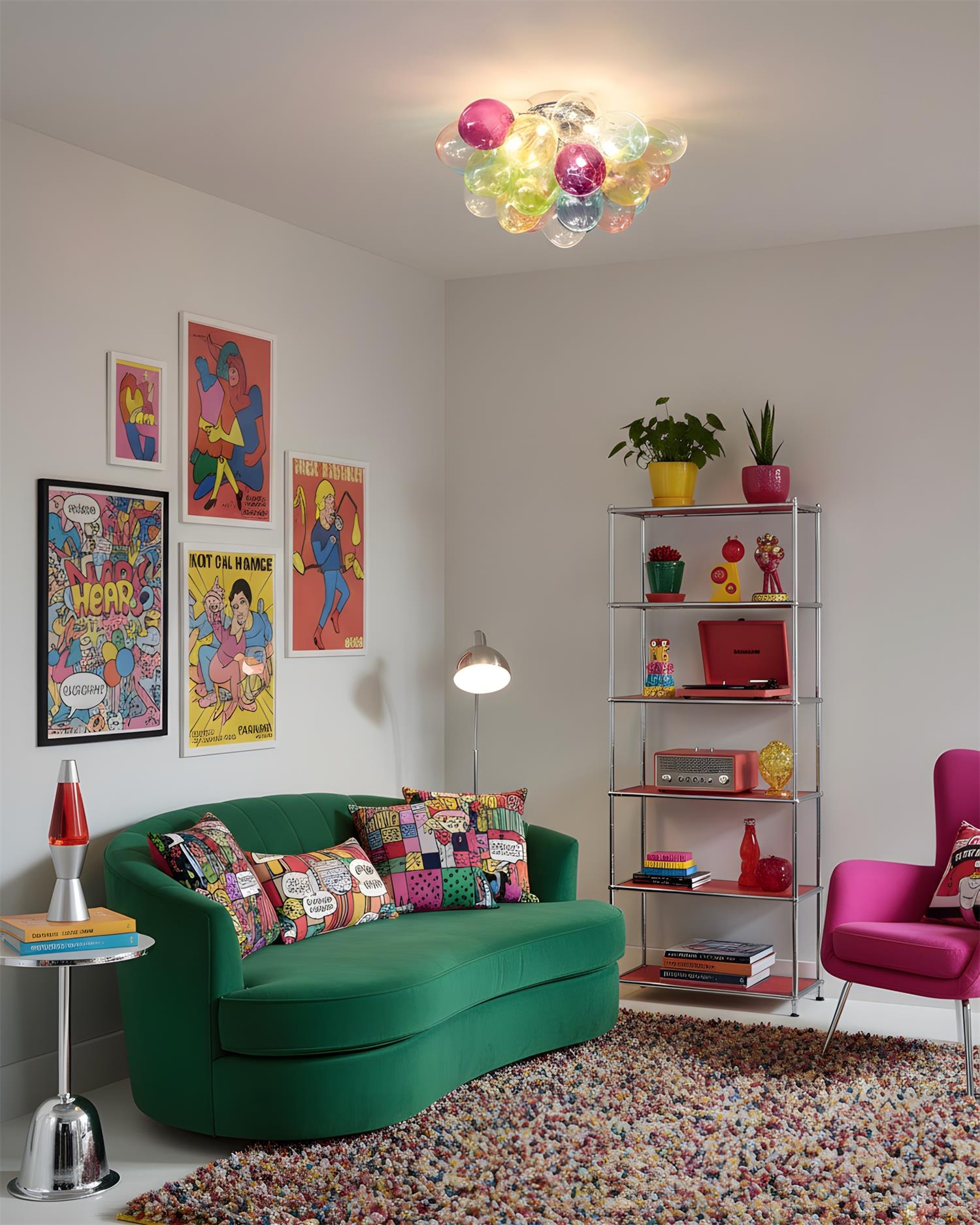 Bubbly Ceiling Lamp T1527