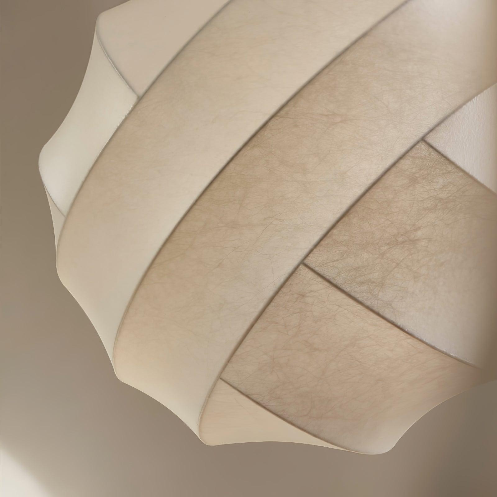 Wabi-Sabi Style Fiber Cocoon Pendant Lamp M400