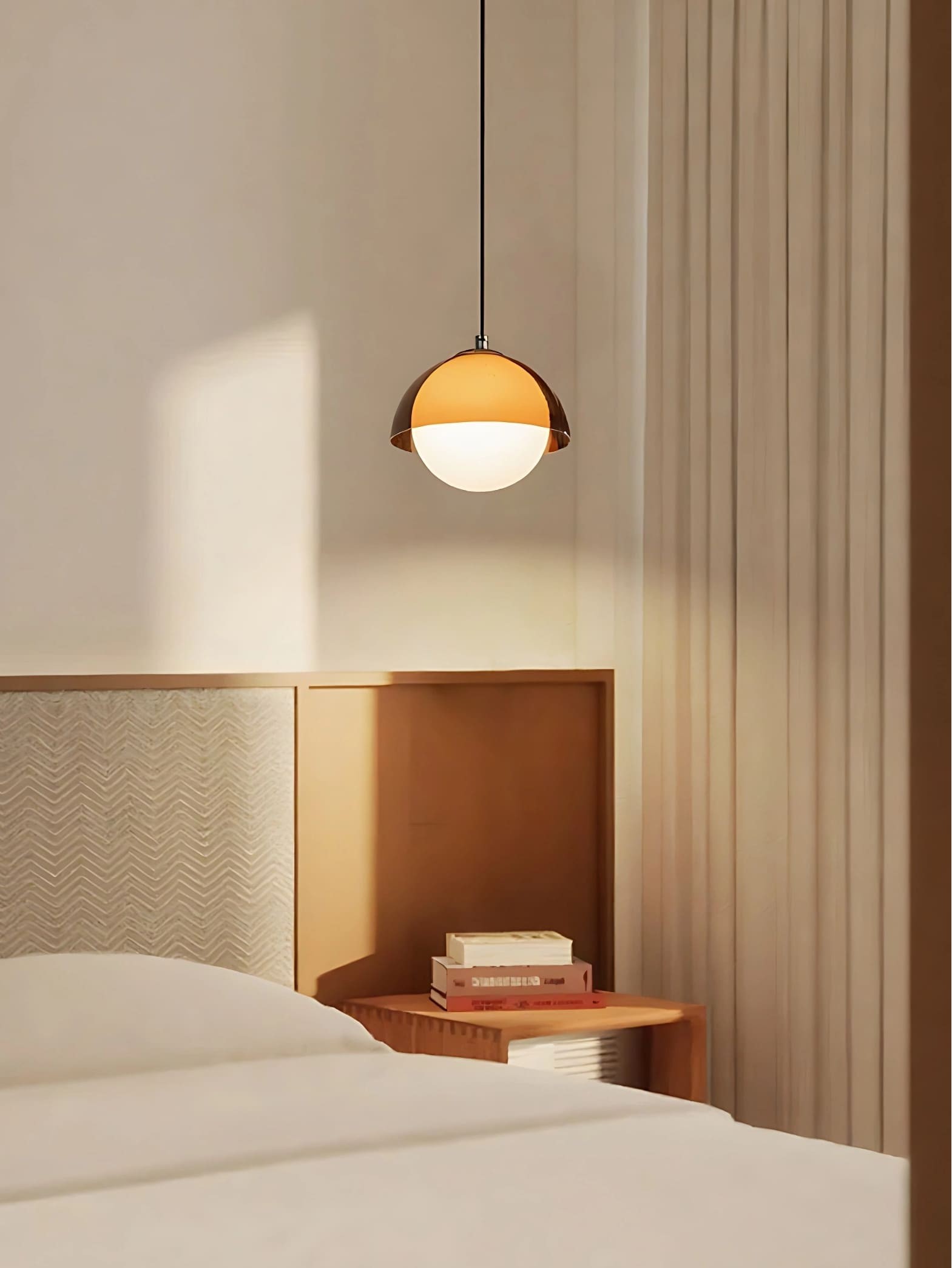 Sunset Pendant Light – Vintage Design For Bedside Ambience G99