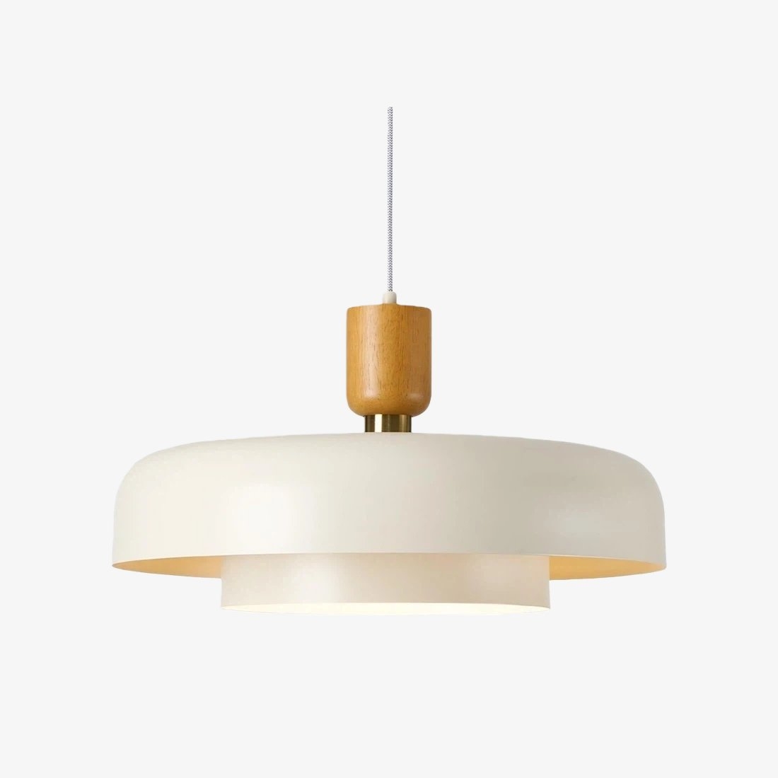 Orbulis Natural Wood Grain Pendant Light – Modern Minimalist Circular Light T594