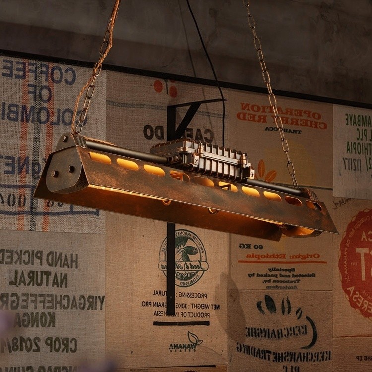 Vintage Industrial Loft Chandelier - Steampunk Style Lighting S222