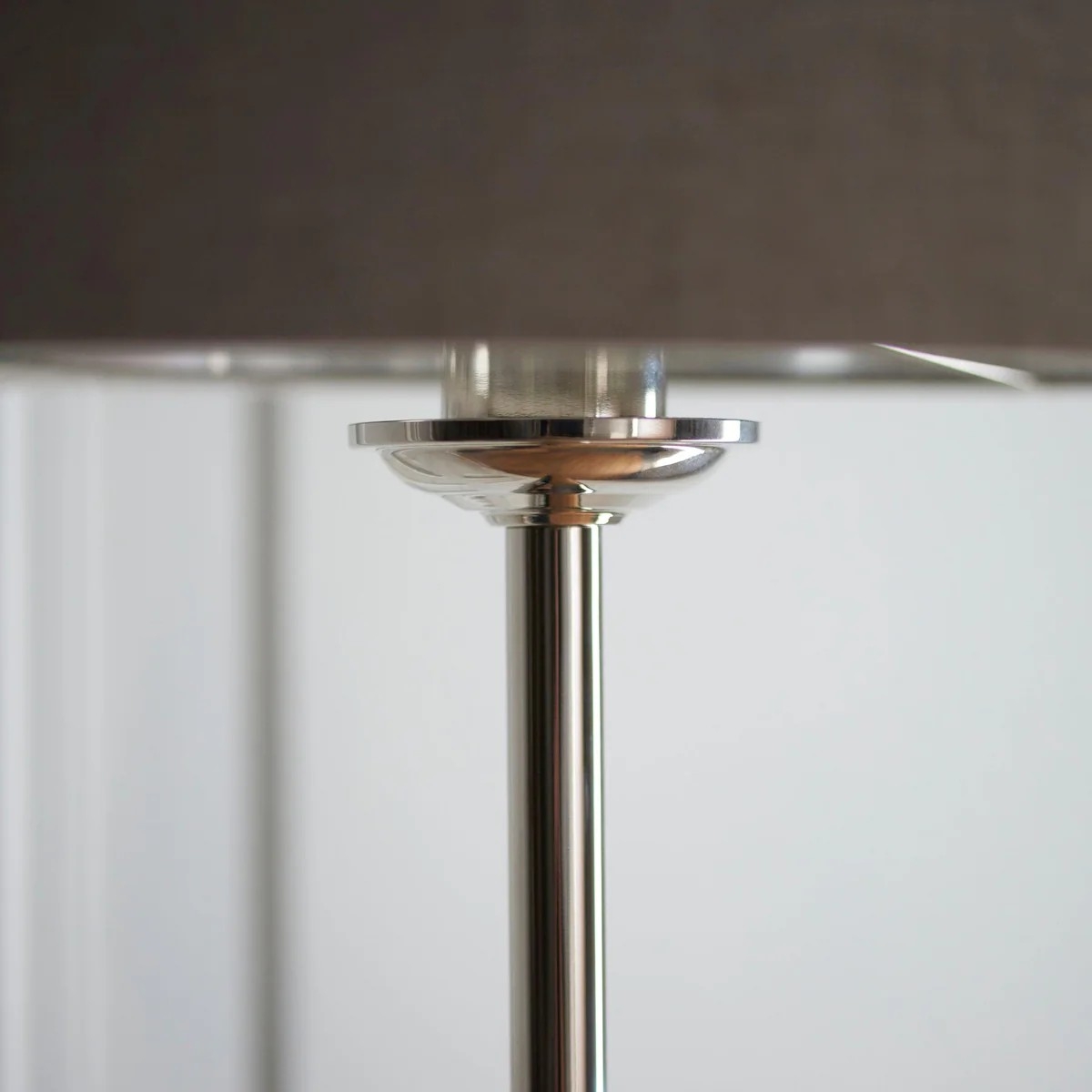 Tela Drum Shade Floor Lamp - Contemporary Fabric Standing Lamp for Home Office T1040