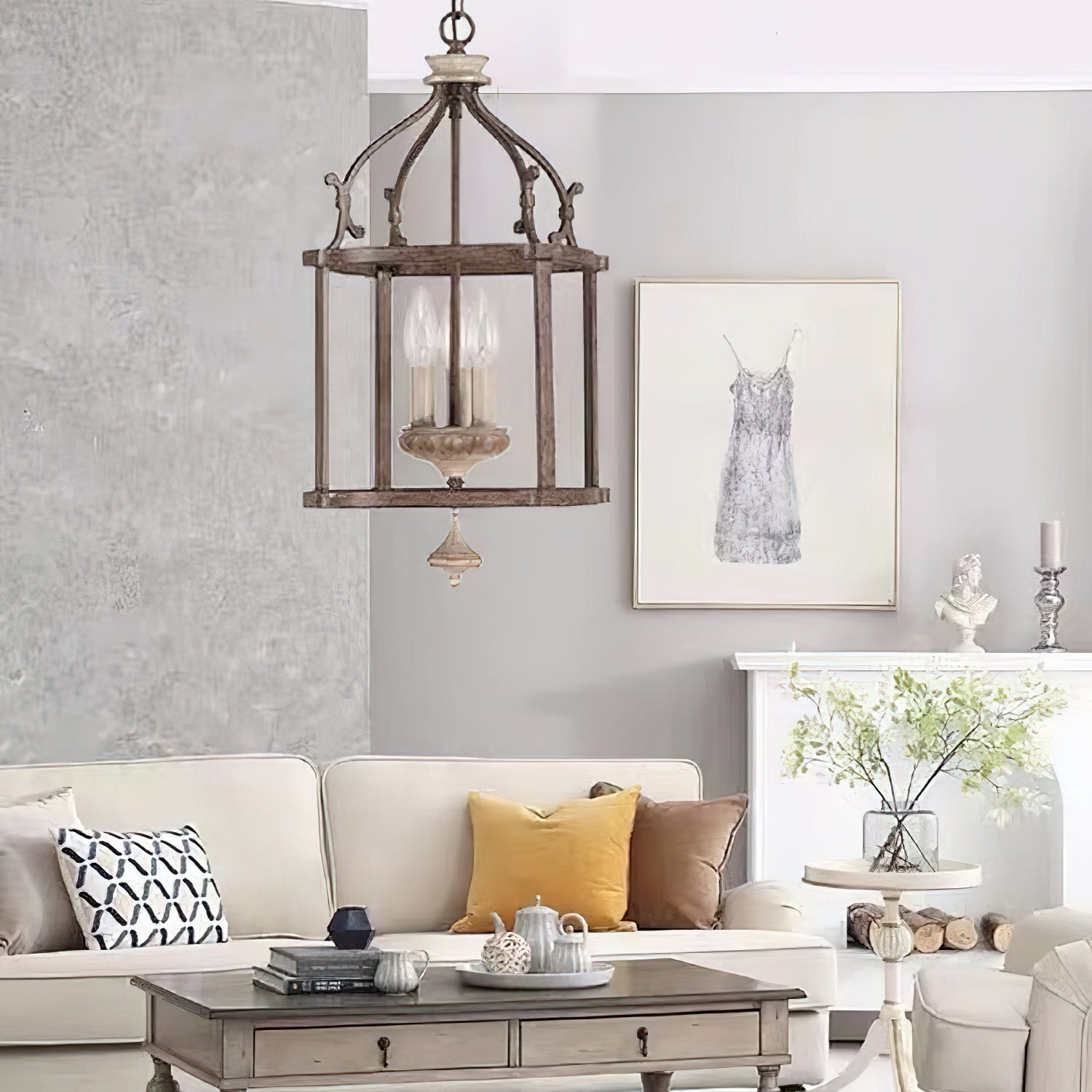 Traditional Birdcage Chandelier T1749