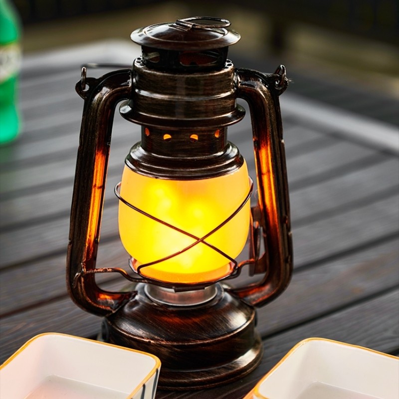 Rechargeable Portable Retro Camping Lamp S01