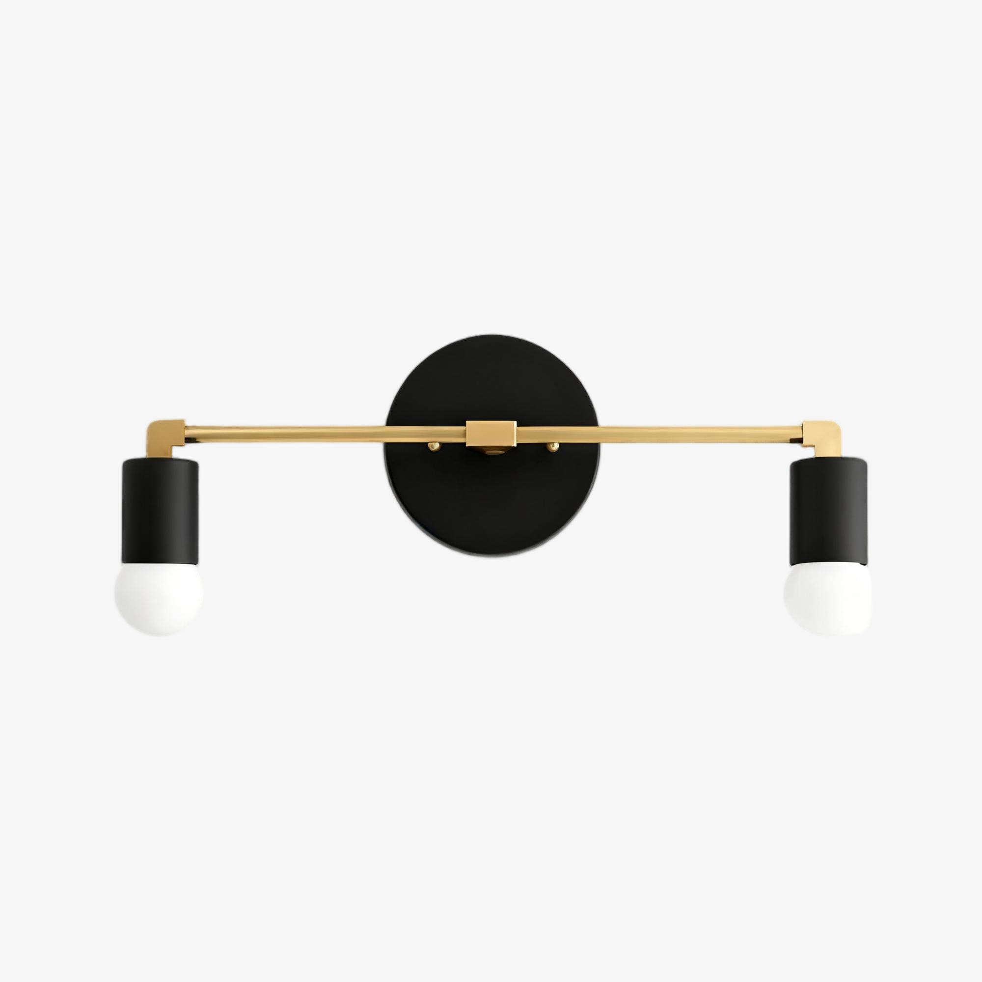 Mobilux Line industrial Bathroom Vanity Light - Minimalist Wall Sconce - Elegant Fixture T322
