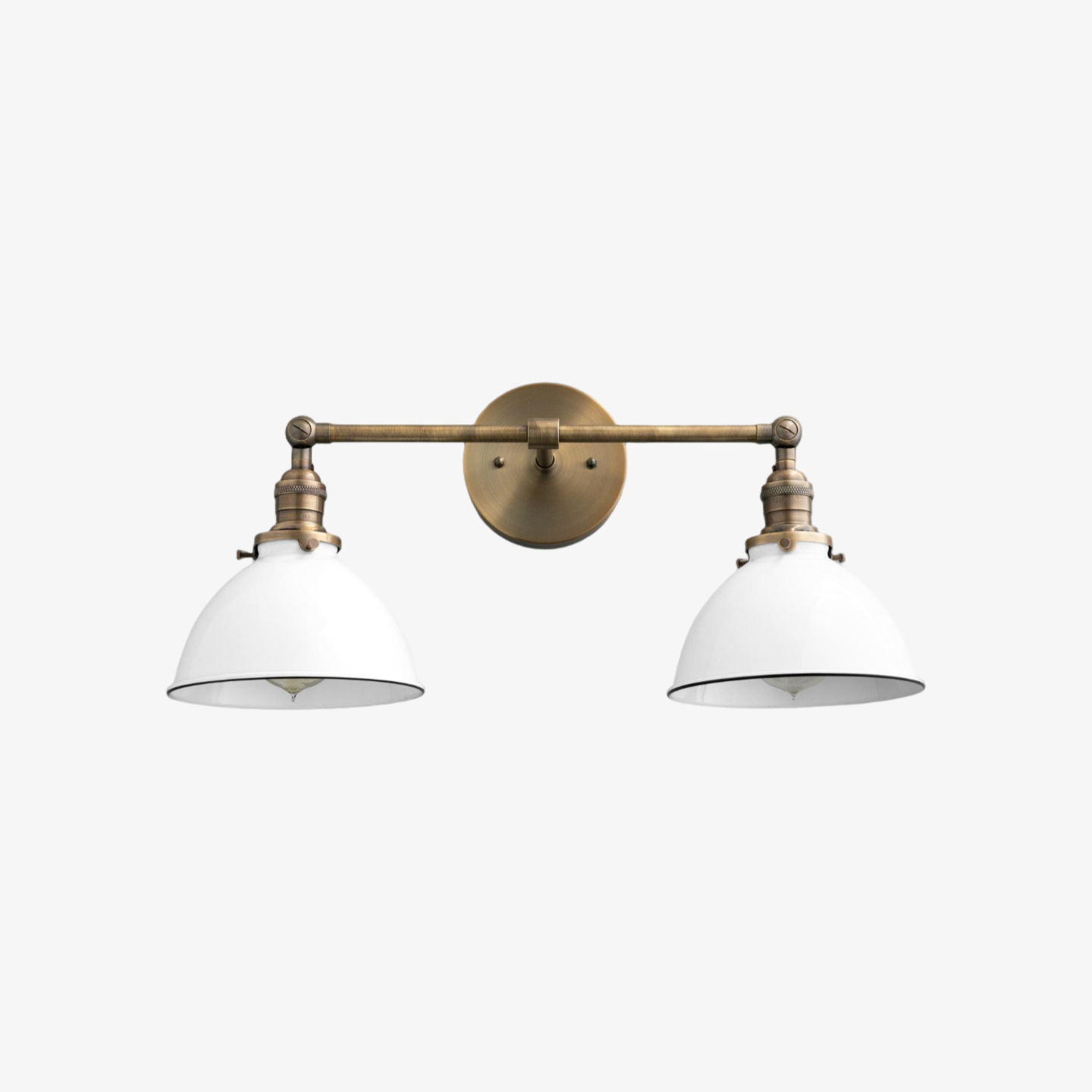 Conique Metal Industrial Vanity Light - Modern Bathroom Lighting Fixture T335