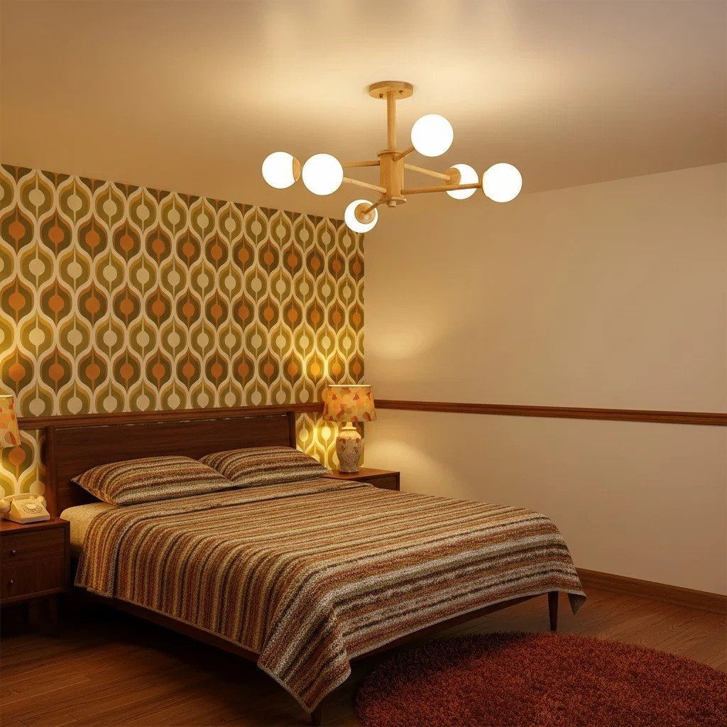 Orrise Molecular Design Ceiling Lamp - Artistic Branch Lighting Chandelier for Home Spaces T526