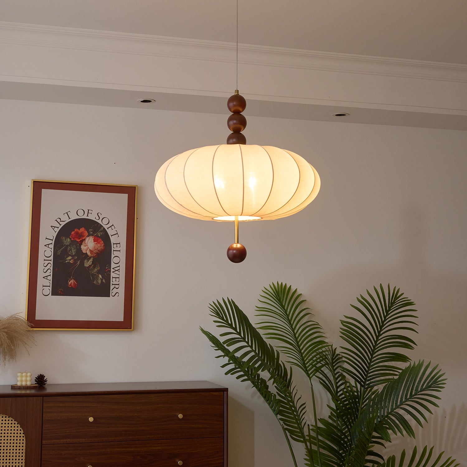 Adelaide Fabric Pendant Light T1574