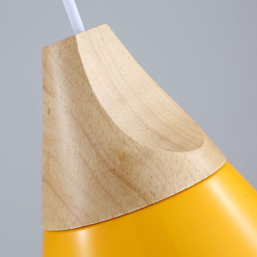 Connell Coned Woody Pendant Lamp
