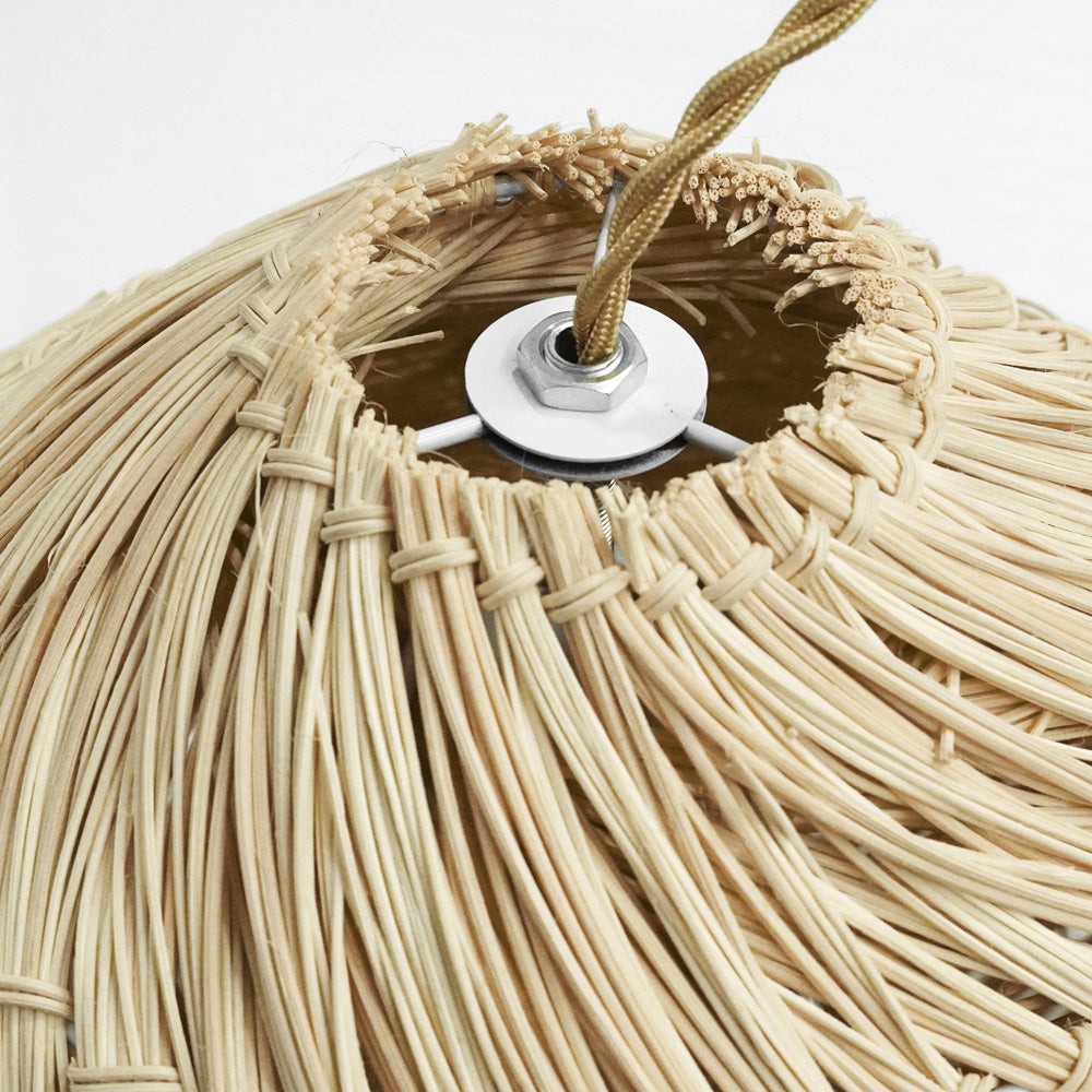 Natural Style Nest Rattan Pendant Lamp S72