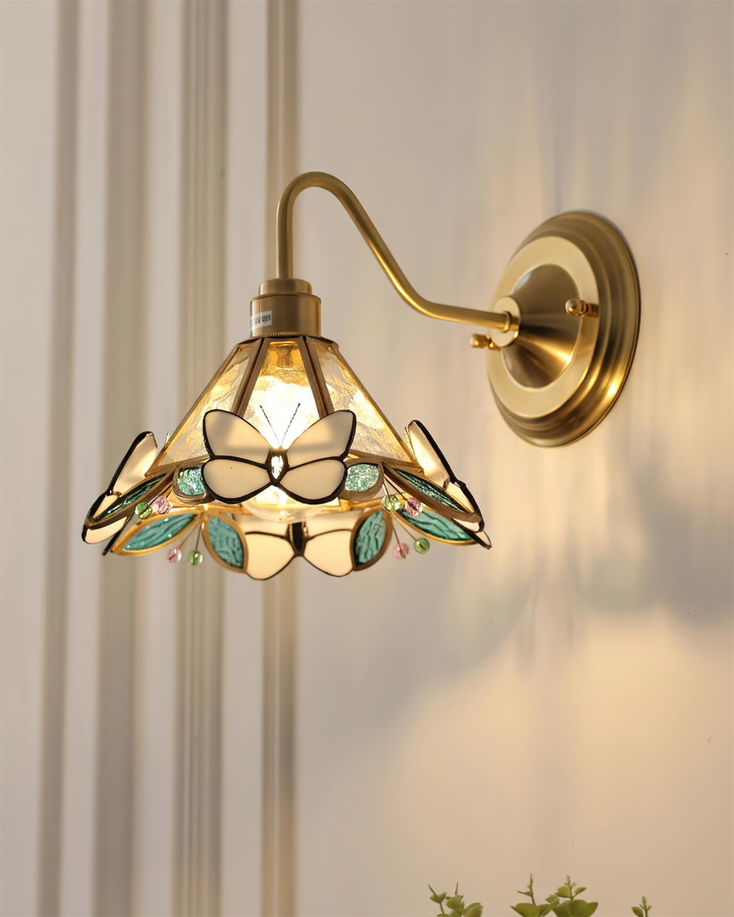 Butterfly Jewel Wall Lamp T1464