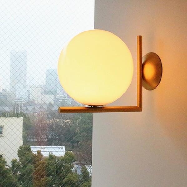 Iscalia Wall/Ceiling Light – Globe Design for Living Room