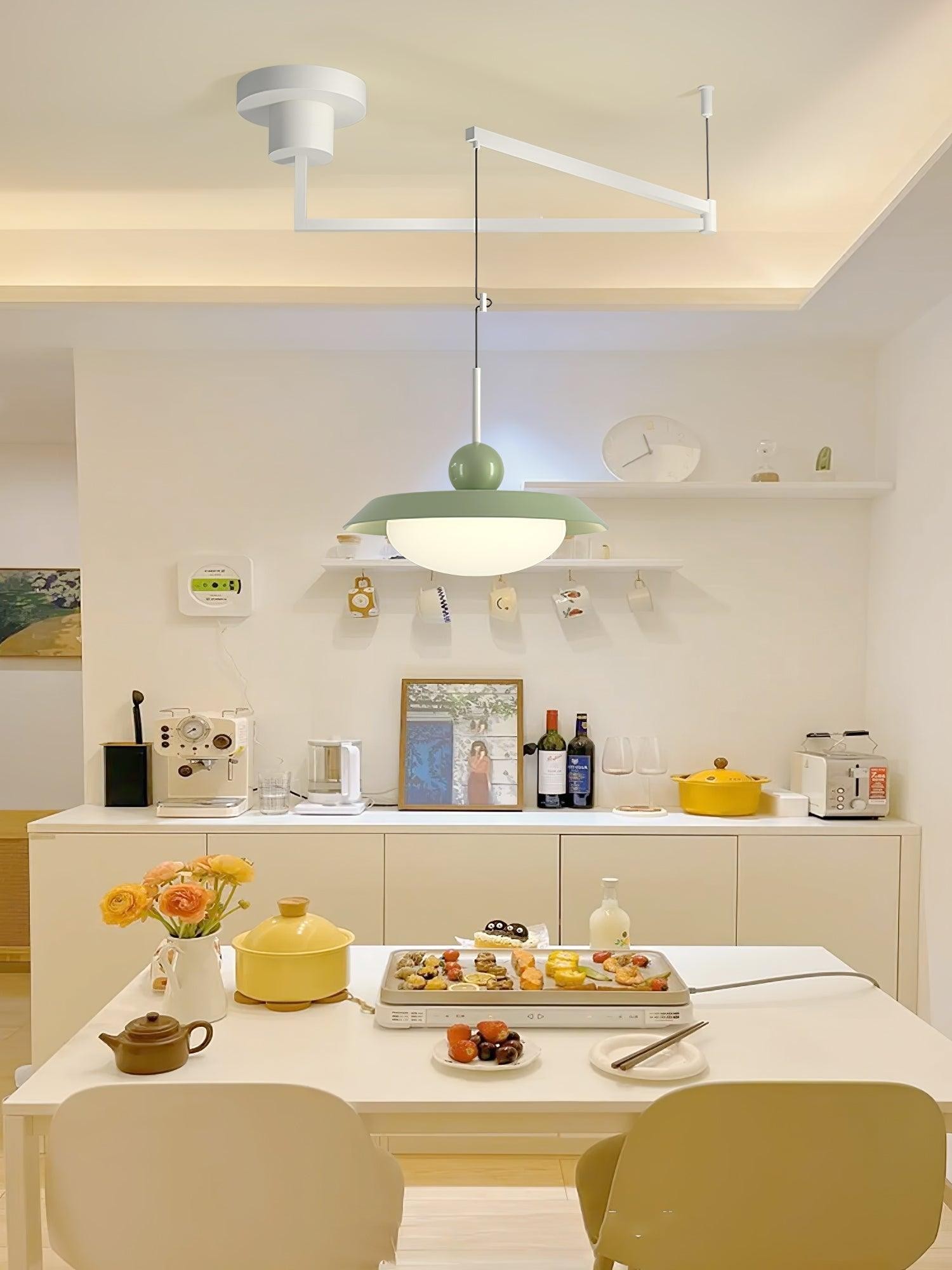Nordic Creative Cream Style Multi-Layer Pendant Lamp For Living Room M345