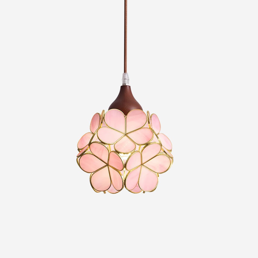 French Creative Pastoral Style Flower Pendant Light M136