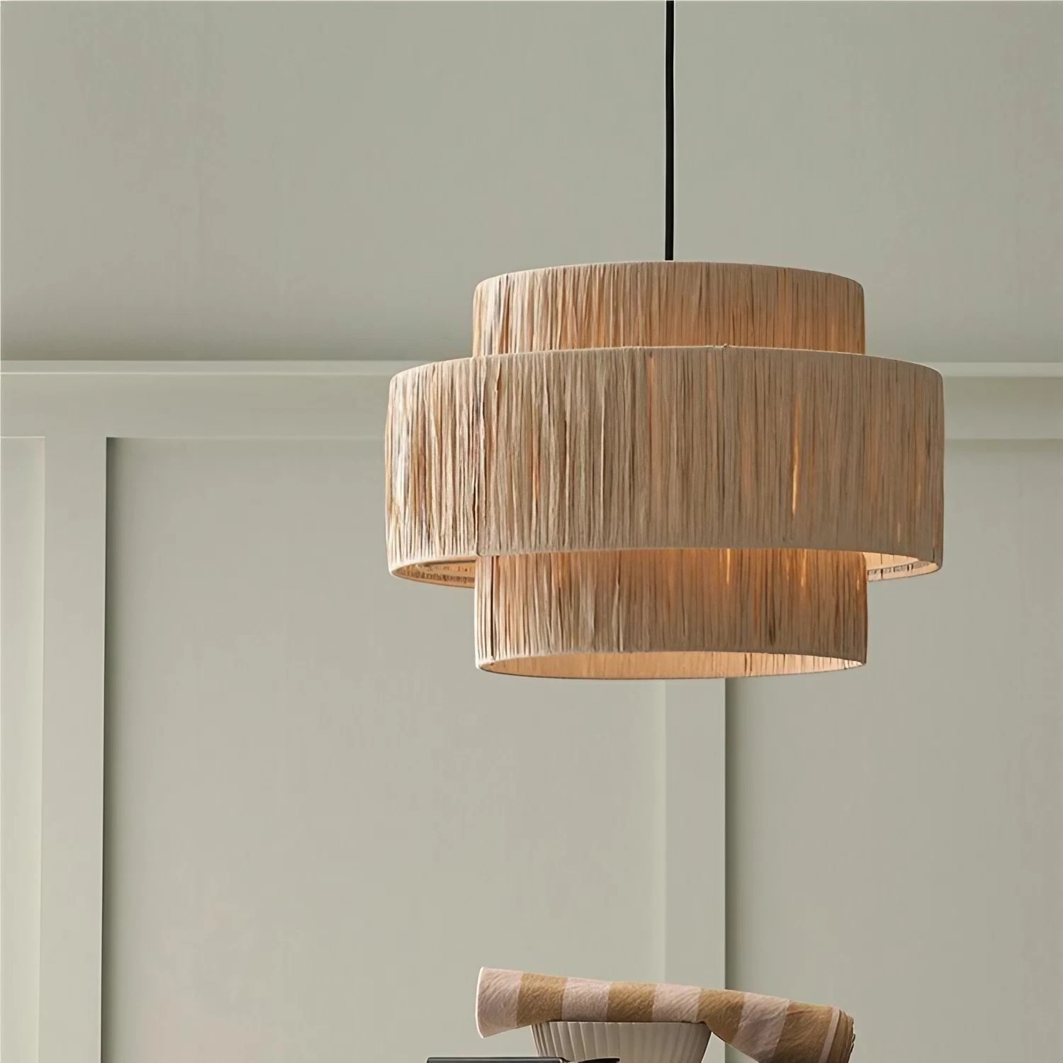 Wabi-Sabi Style Weave Pendant Light/Ceiling Light