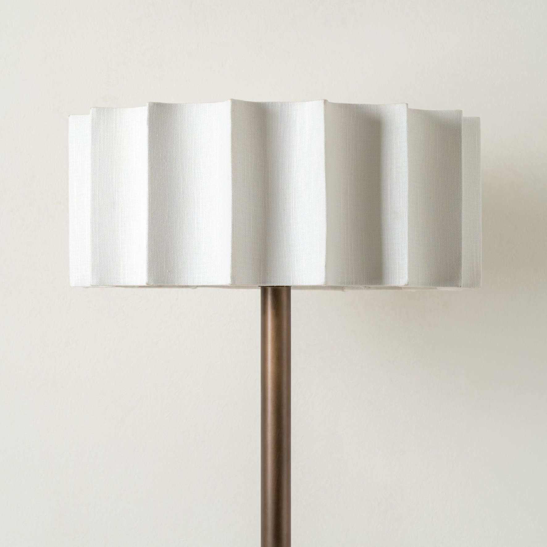 Cavilon Modern Floor Lamp - Slim Profile and Soft Shade Contemporary Metal Lighting for Bedroom T731