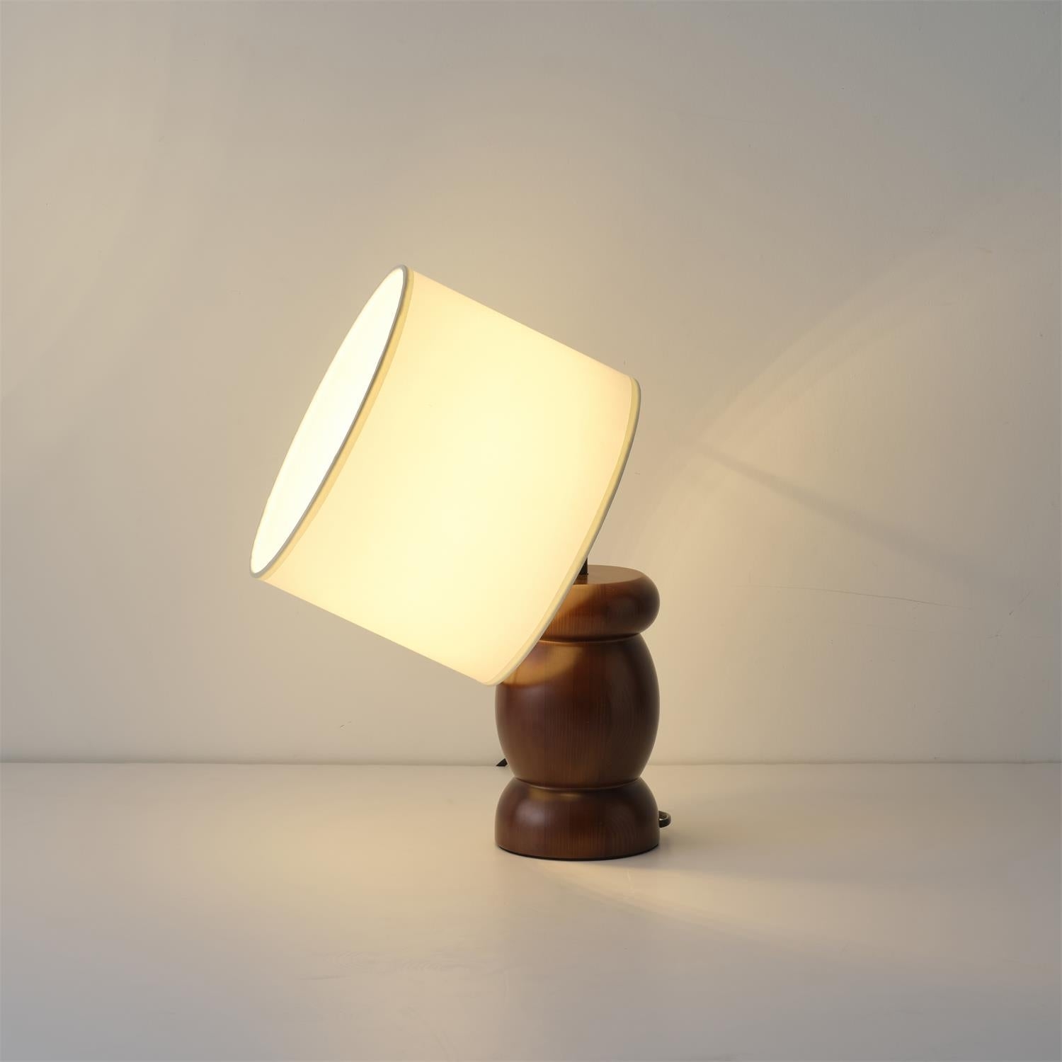 Pebble Wood Table Lamp T1671