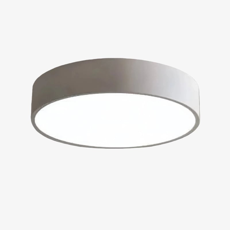 Rondi Minimalist Round LED Ceiling Light - Circular Iron Design for Living Room and Bedroom T558