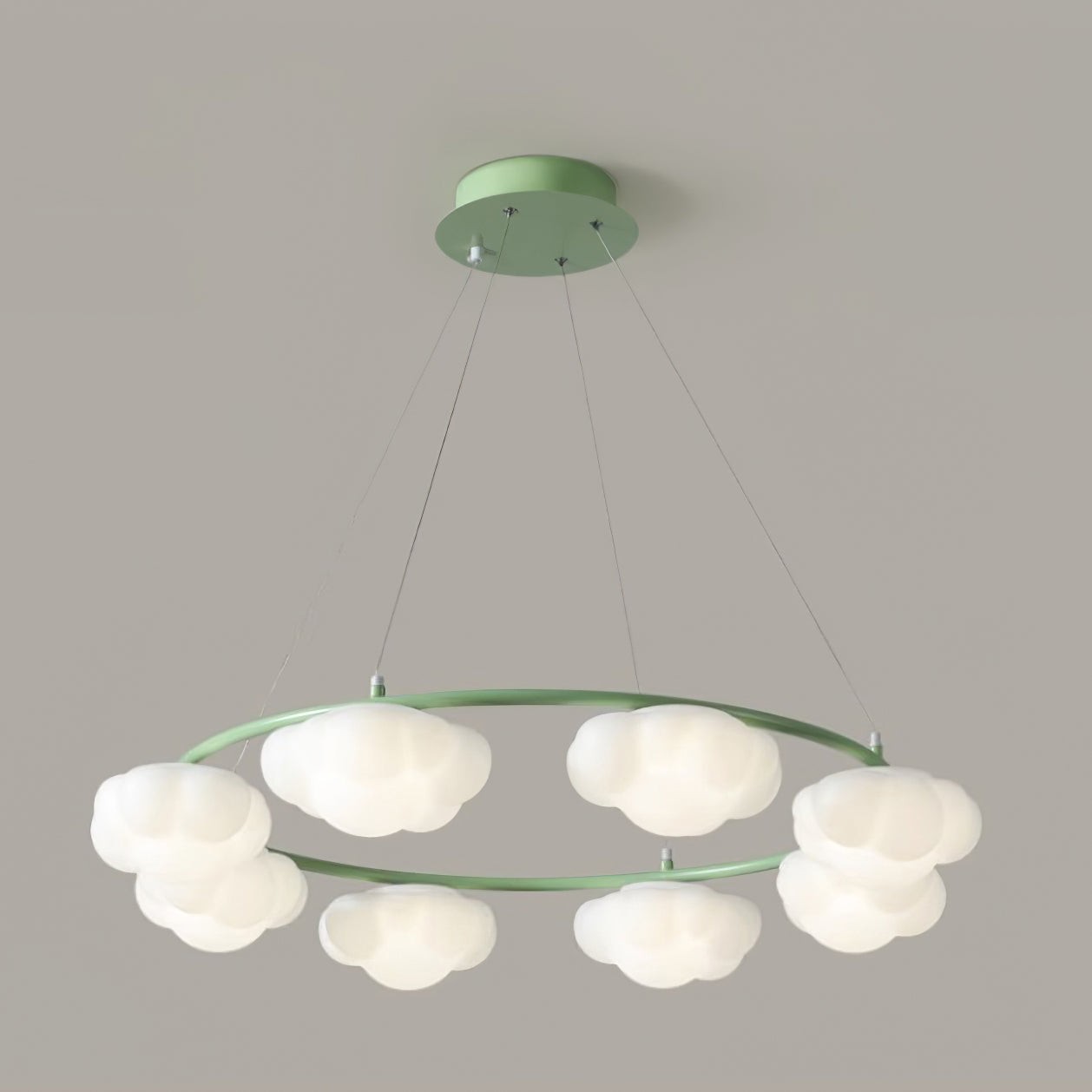 Cream Style Creative Personality Clouds Chandelier M221