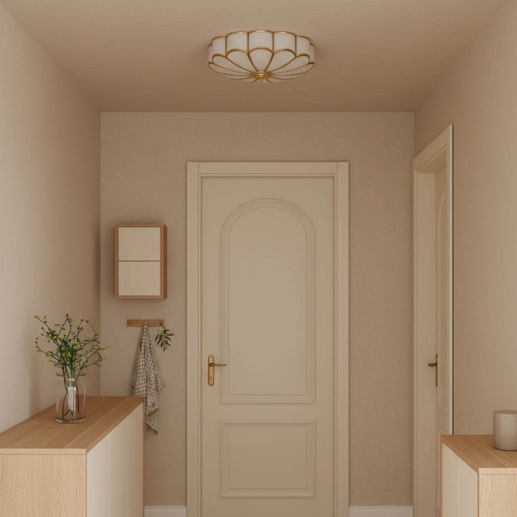 Silunavo Modern Ceiling Lamp with Floral Inspired Design for Living Room Statement T1079