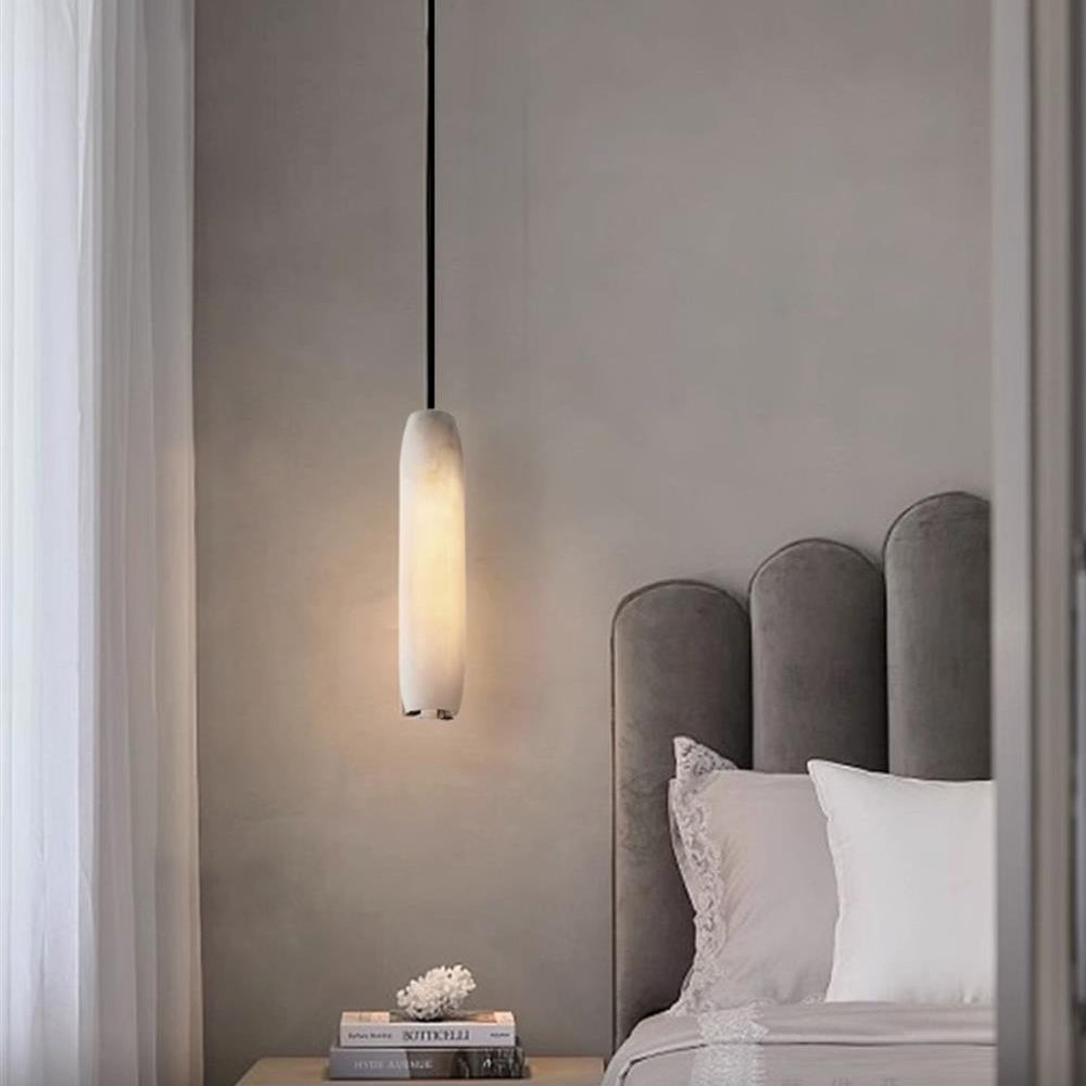 Alabaster Flute Pendant Light T1660