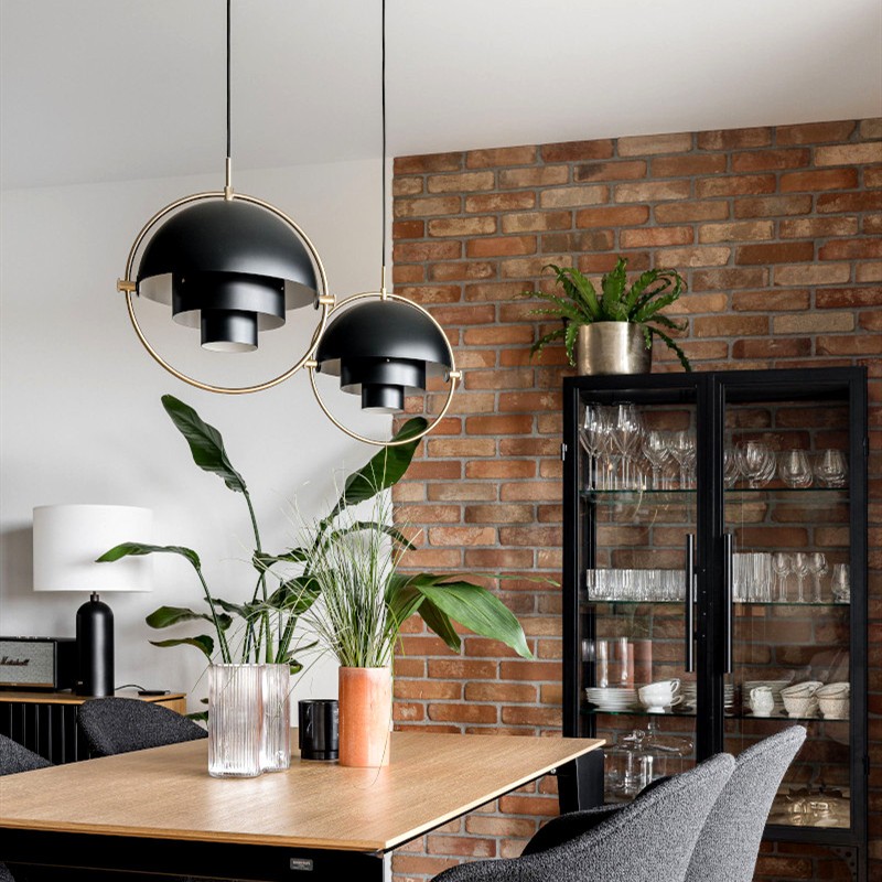 Multiva Pendant Light - Modern Metal Design for Living Room