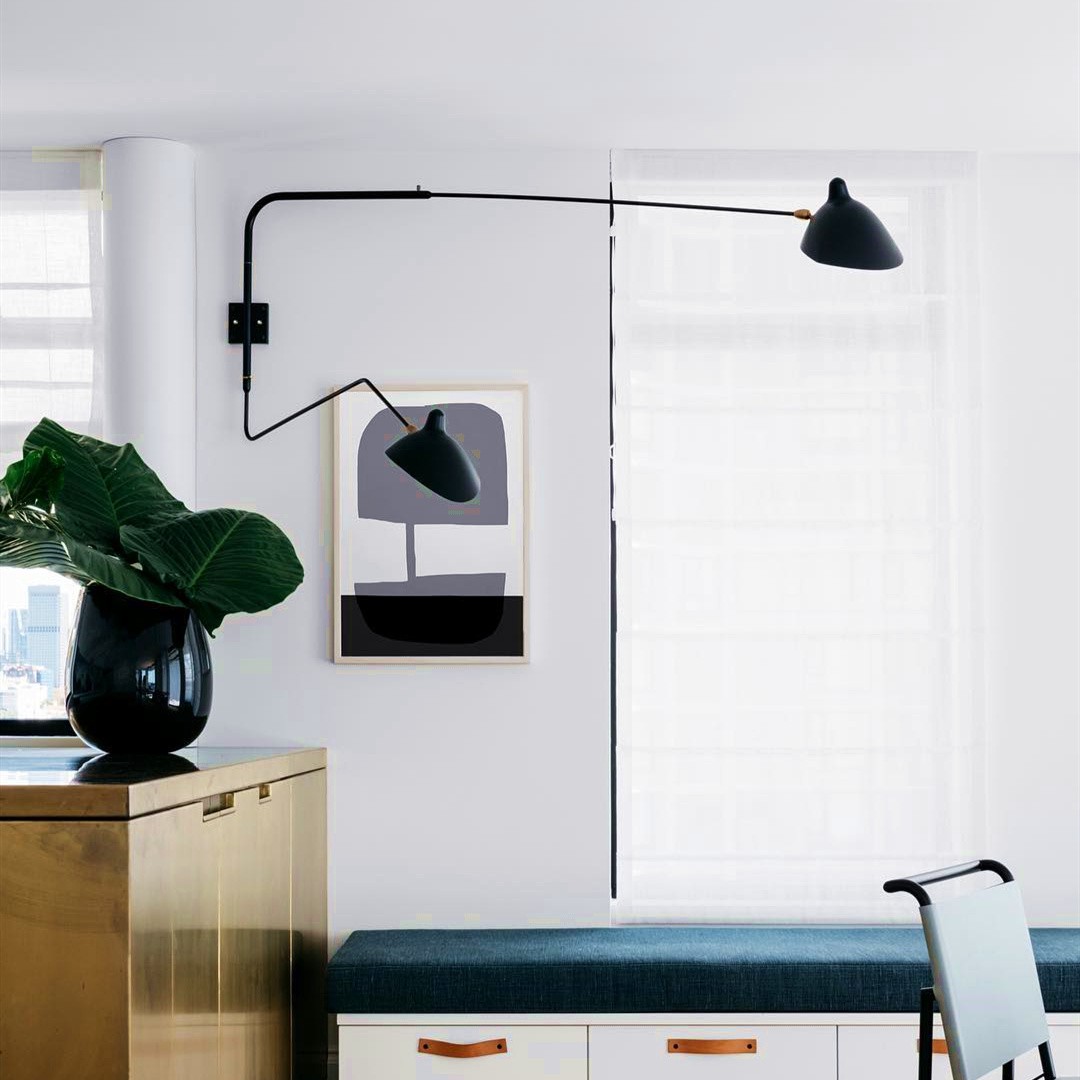 Arclume Modern Wall Light - Modern Adjustable Sconce for Living Room