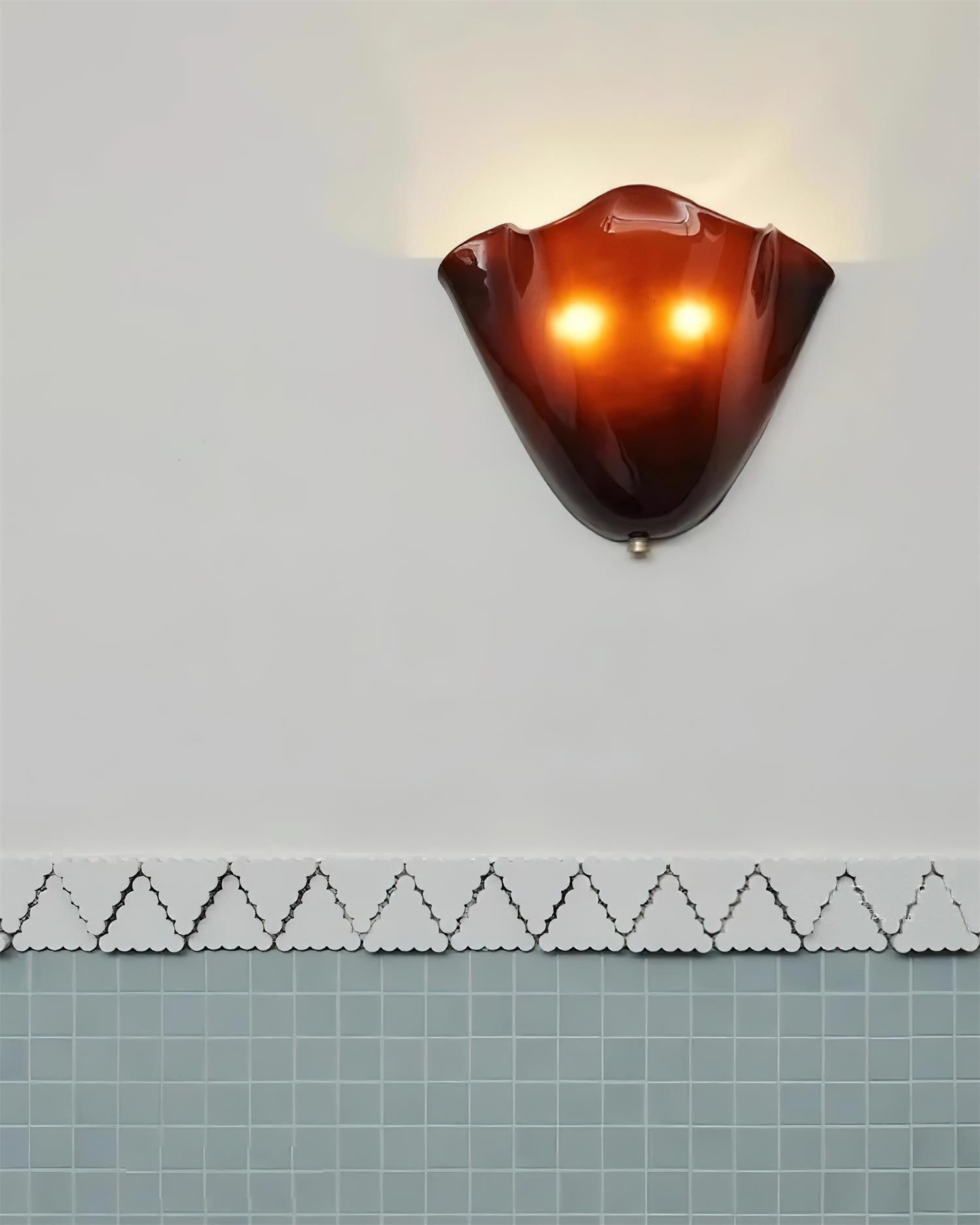 Bellina Modern Glass Wall Sconce - Ambient Lighting for Hallway P075