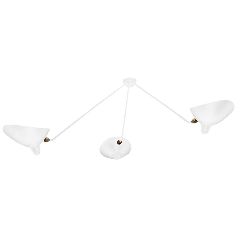 Arclume Arc Ceiling Lamp - Mid Century Multi Arm Light for Living Room