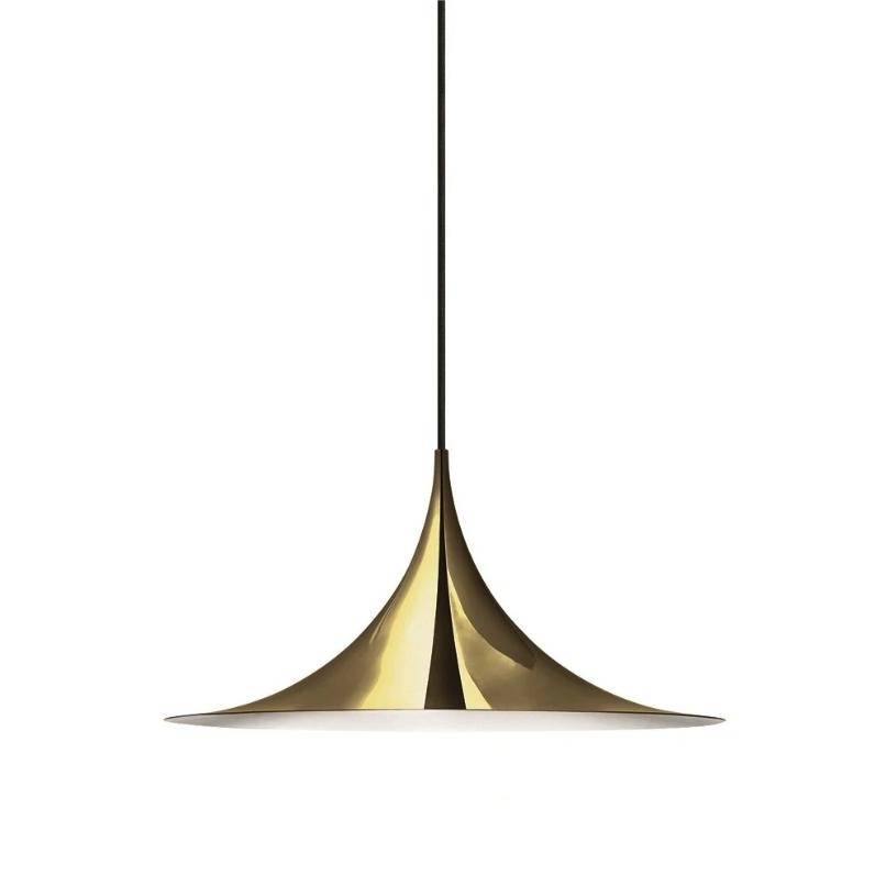 Modern Horn Pendant Light – Metal Design for Dining Room