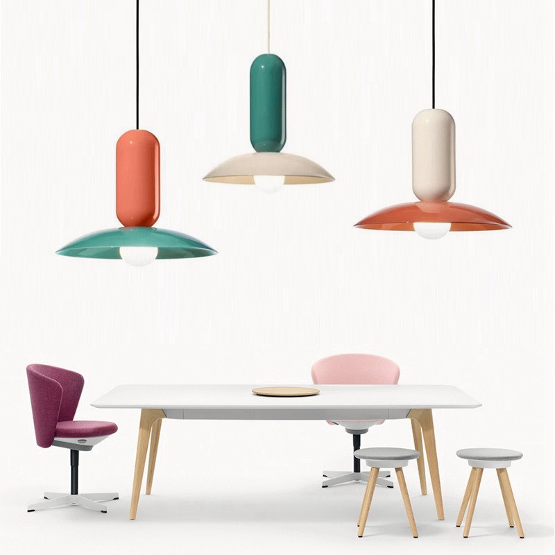 Macaron Frisbee Pau Pendant Light S156