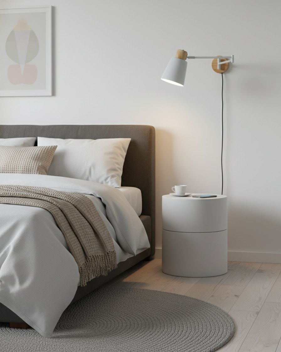 Collin Adjustable Plug In Wall Lamp T1489