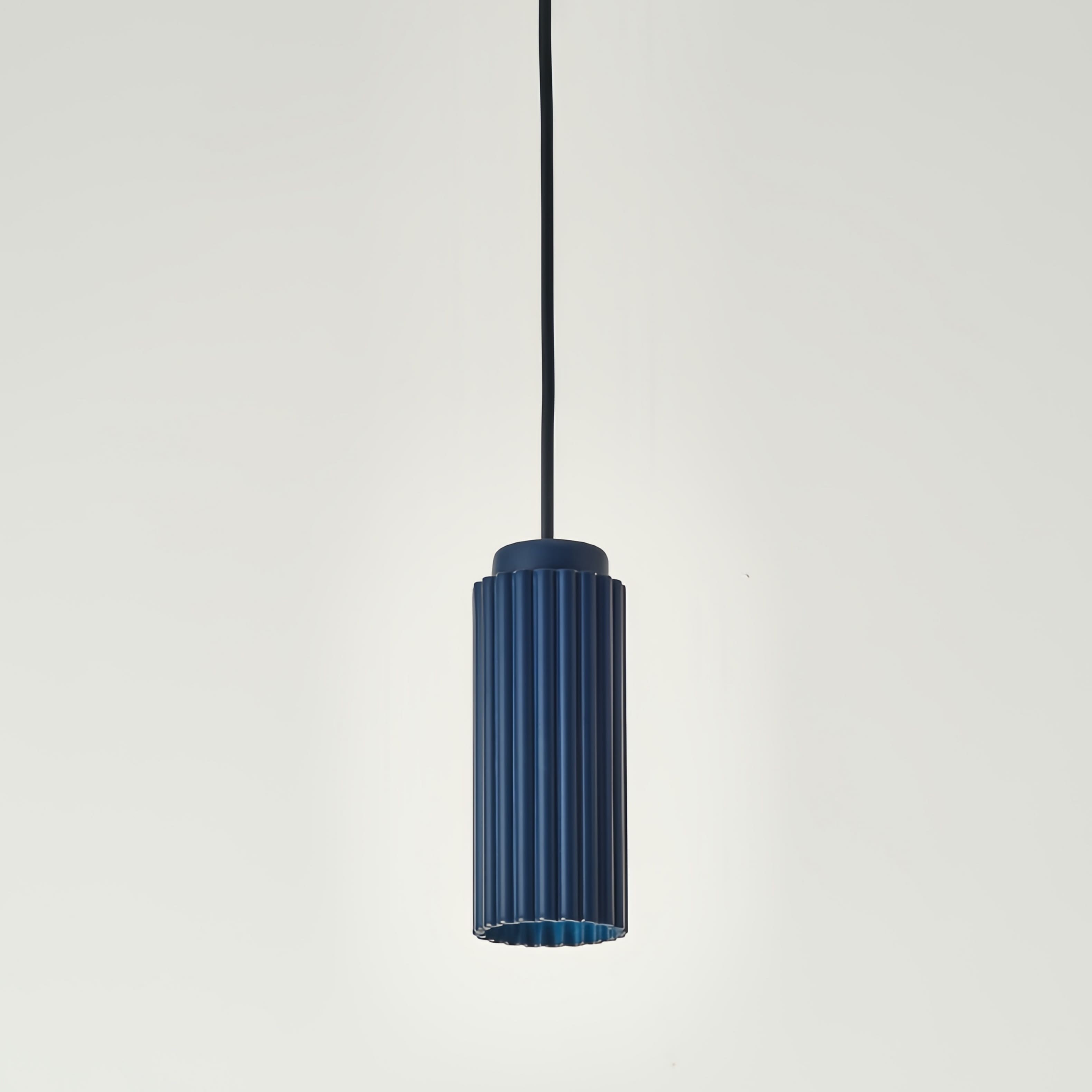 Nordic Cylinder Pendant Light – Textured Minimalist Ambient Lighting S238