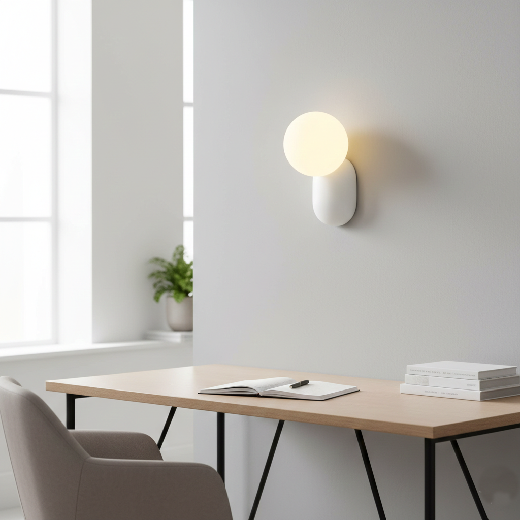 Luma Nordic Glass Orb Wall Light T2008
