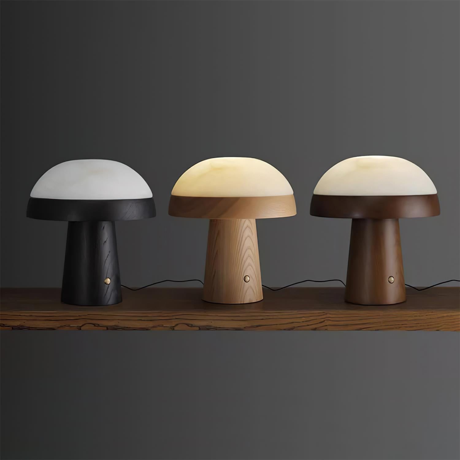 Nordic Minimalist Style Mushroom Shape Table Lamp M120