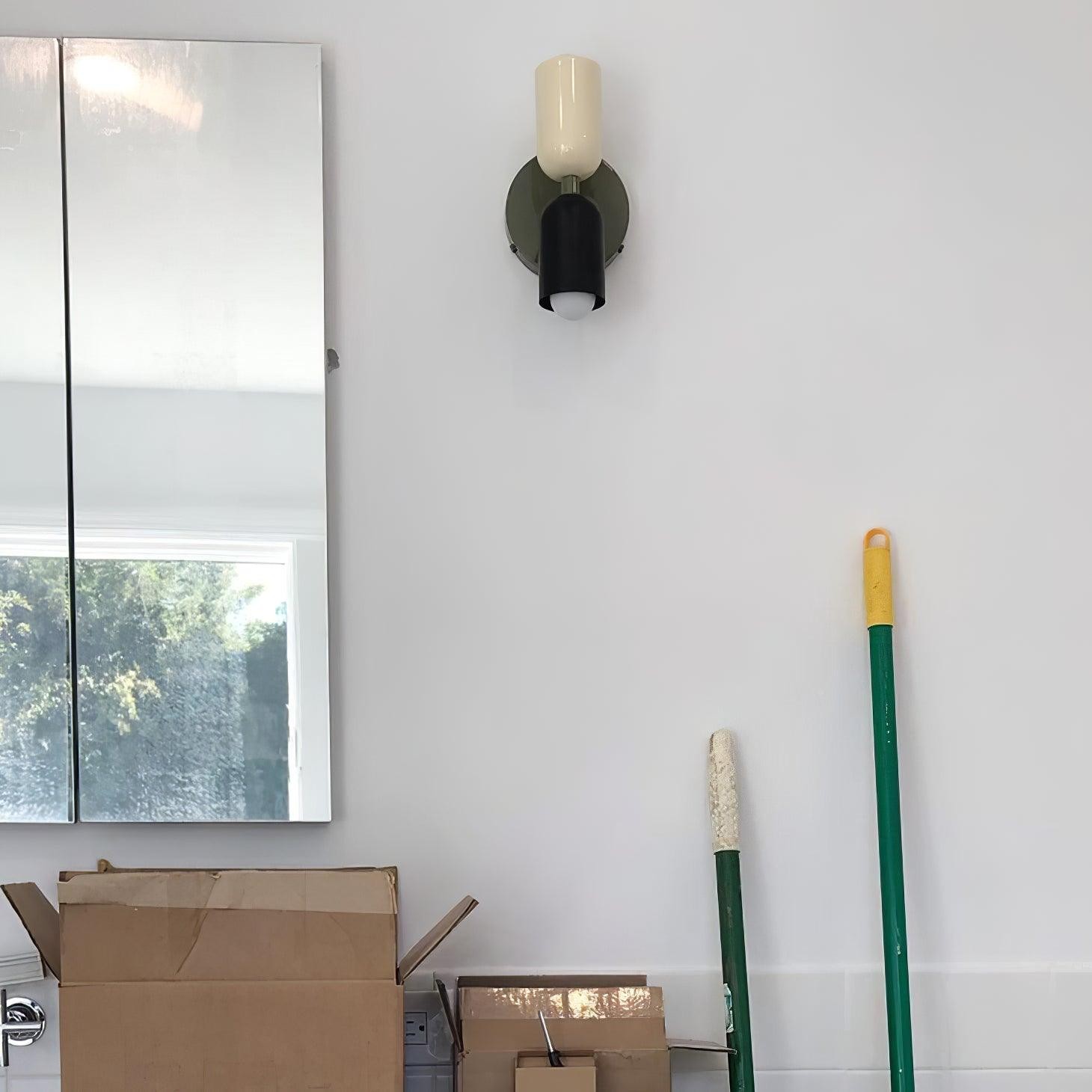 Double Head Up Down Wall Sconce - Modern Metal Ambient Light S94