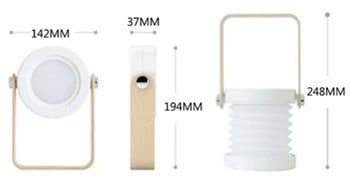 Folding LED Table Lamp