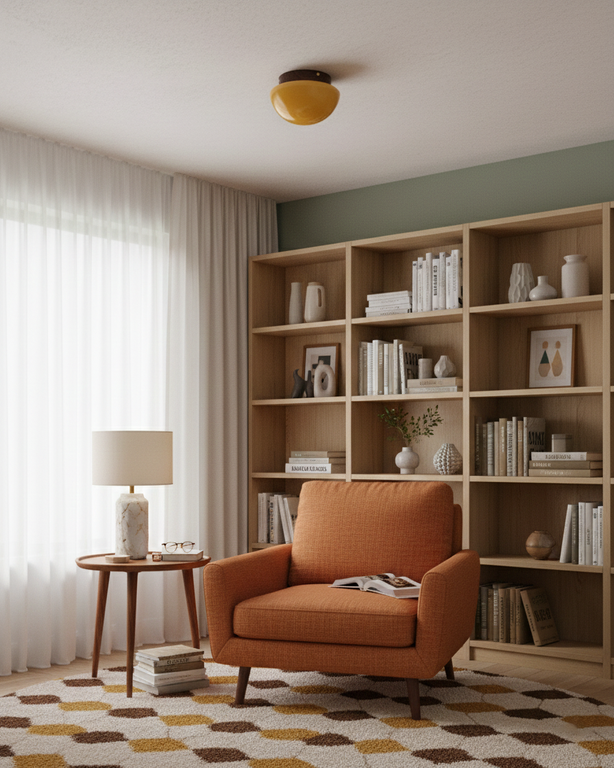 Honeyed Dome Ceiling Lamp T1541
