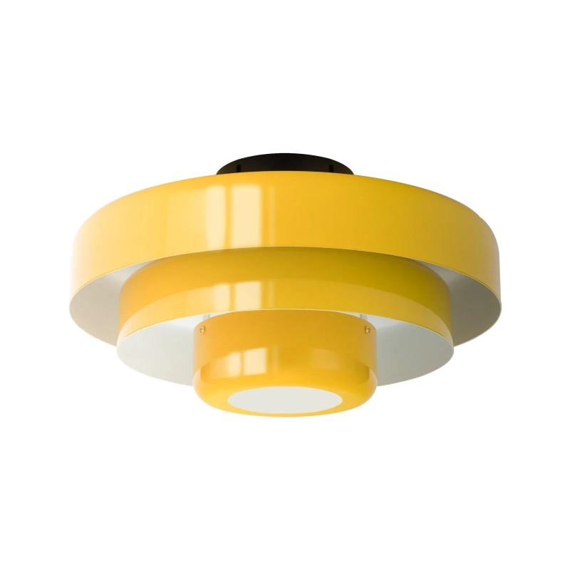Veleora Triple Layer Disc Ceiling Light - Bauhaus Colorful Design S361