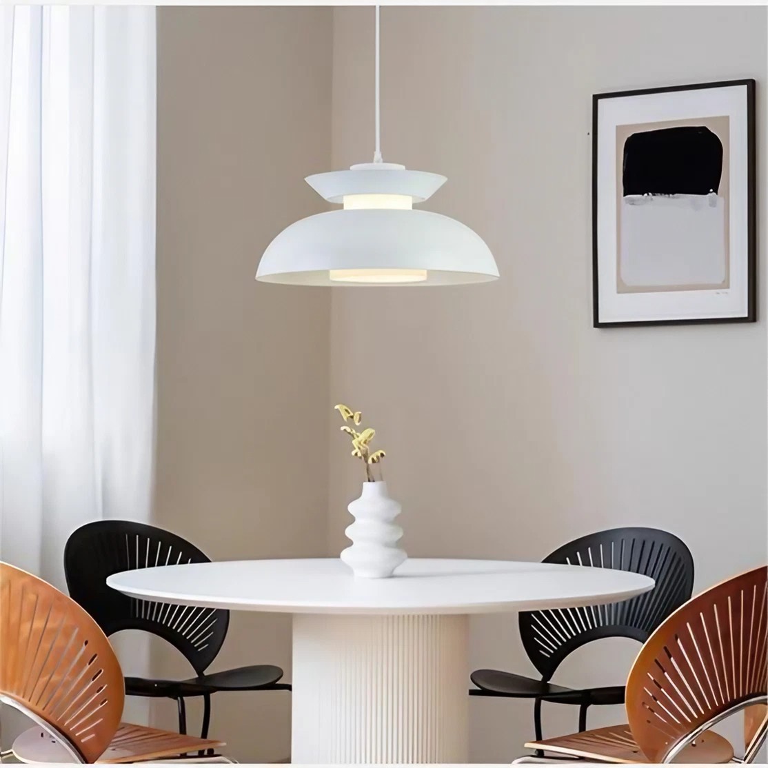 Nordic Macaron Flying Saucer Pendant Lamp S48