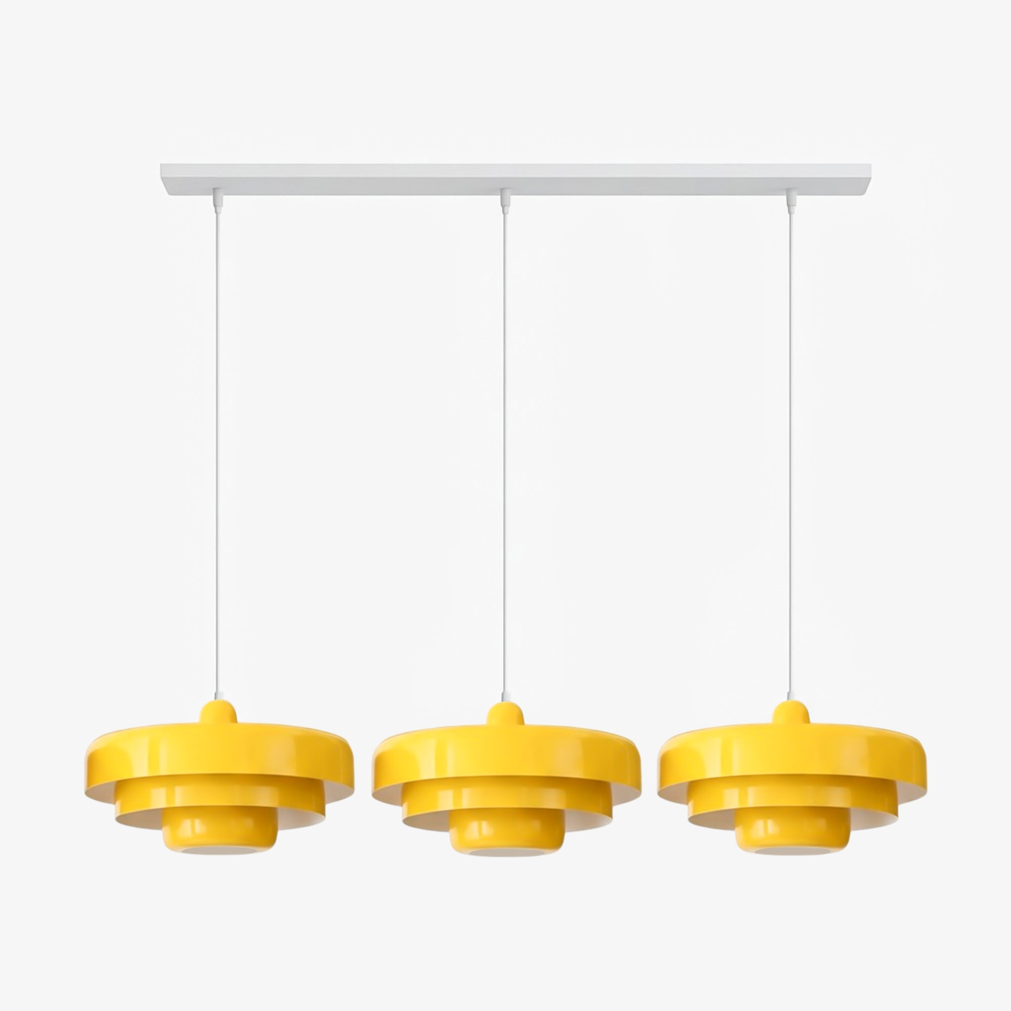 Triple Layer Disc Macaron Cake Pendant Lamp S103